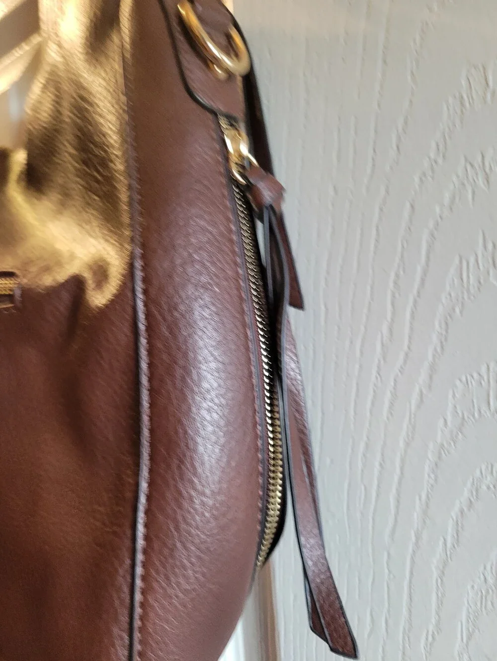 Montana West Shoulder Bag brown with stud details